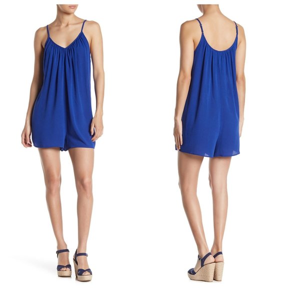 spaghetti strap romper pants